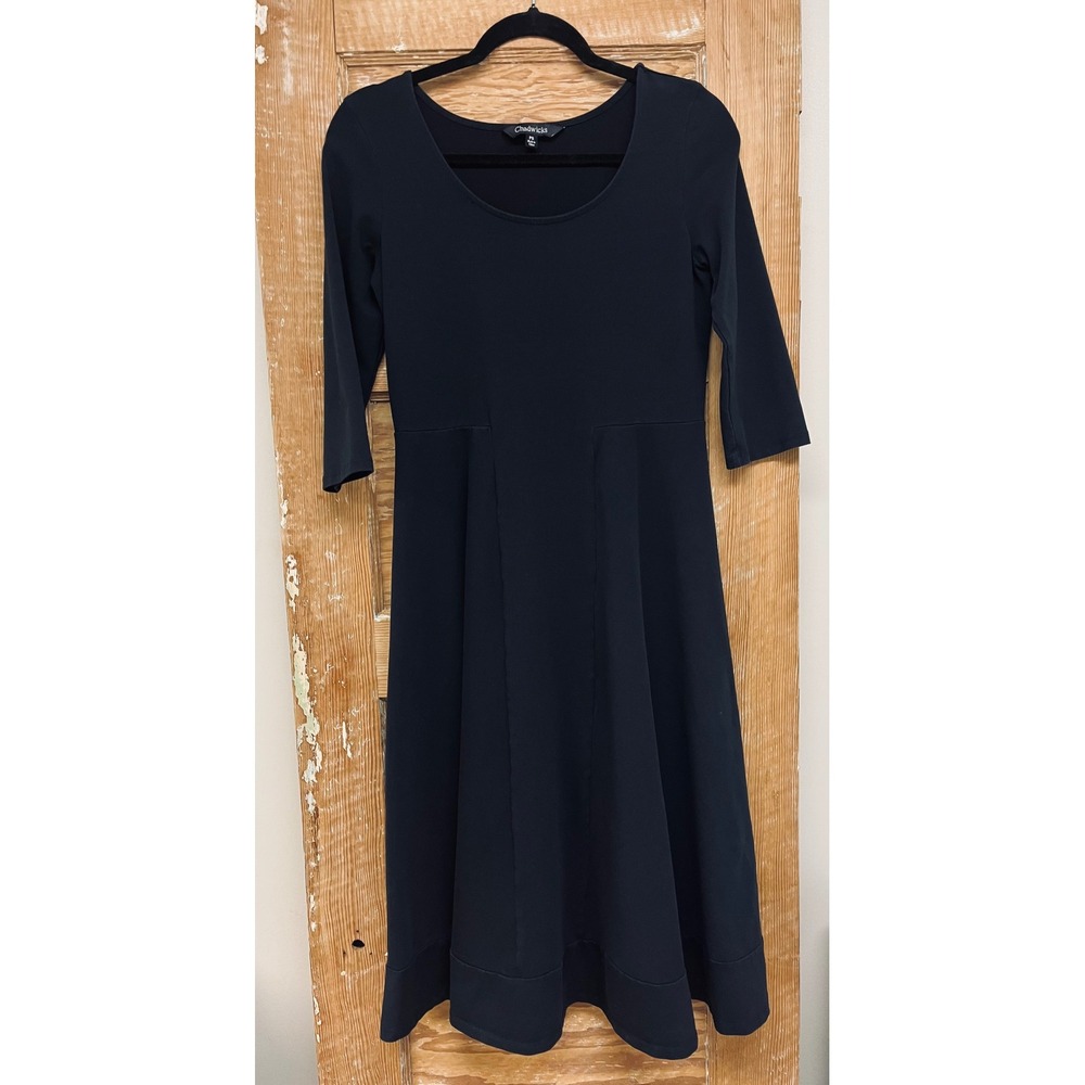 Chadwicks Midi Dress PS Timeless Preppy Modest Capsule Minimalist Basic Office